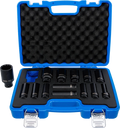 Conjunto de encaixes para chave de caixa de impacto Gear Lock | Entrada de quadrado interno de 12,5 mm (1/2") | 10 - 32 mm | 14 peças