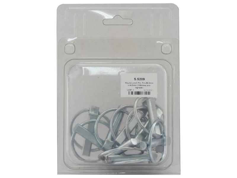 Agripak 10 un. Cavilha de mola 9.5mm x 44.5mm (S.5209)