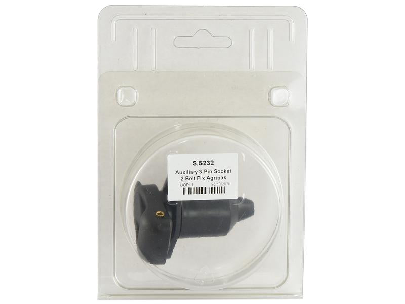 Agripak Ficha 2 Parafusos, Macho pin (S.5232)