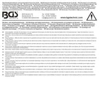 Conjunto de encaixes para chave de caixa de impacto sextavados | Entrada de quadrado interno de 25 mm (1") | 27 - 50 mm | 8 peças