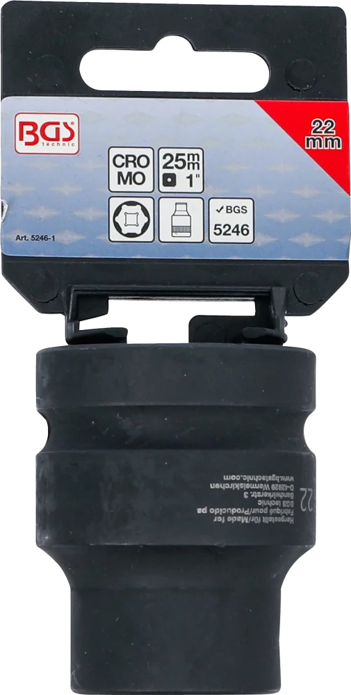 Adaptador de Pontas para BGS 5246 | 1" → 22 mm