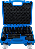 Conjunto de pontas para camiões | 20 mm (3/4") + 25 mm (1") | 16 peças