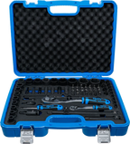 Conjunto de Chaves de Caixa de Impacto 1/4"+1/2" | 69 Peças