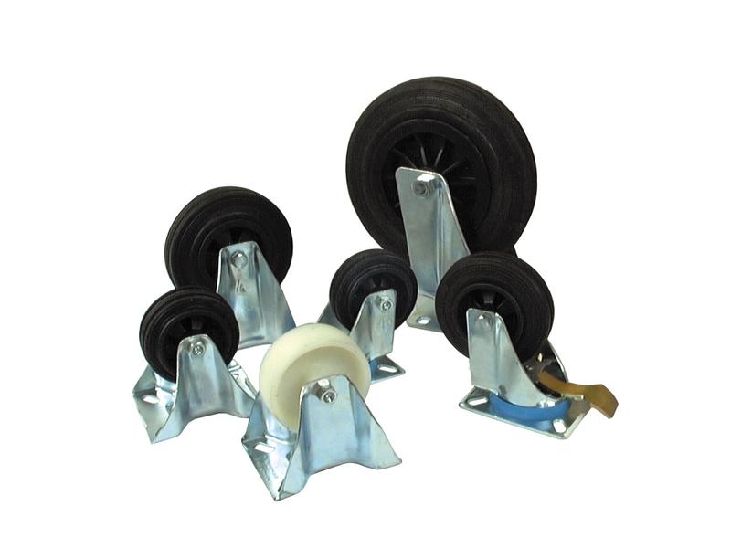 Roda borracha - Capacidade: 205kgs, Diâmetro da roda: 200mm (S.52576)