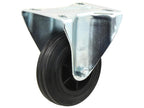 Roda borracha - Capacidade: 100kgs, Diâmetro da roda: 125mm (S.52578)