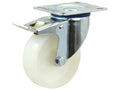 Roda Nylon - Capacidade: 120kgs, Diâmetro da roda: 80mm (S.52588)