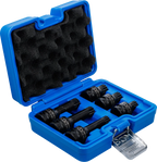 Conjunto de Encaixes de Impacto XZN | 1/2" | M14 - M18 | 6 peças