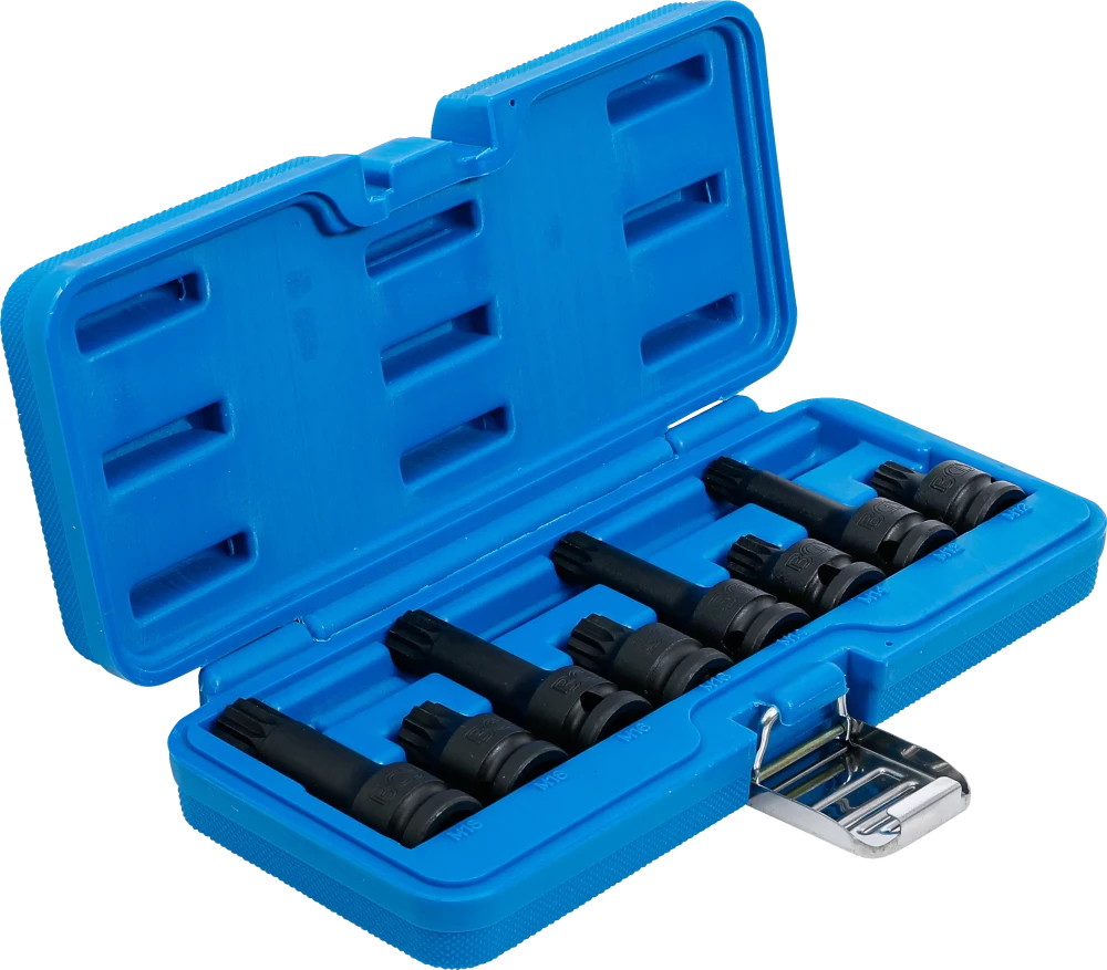 Conjunto de Encaixes de Impacto XZN | 1/2" | M12 - M18 | 8 peças