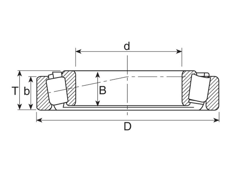 Rolamento 32210 (S.54432)
