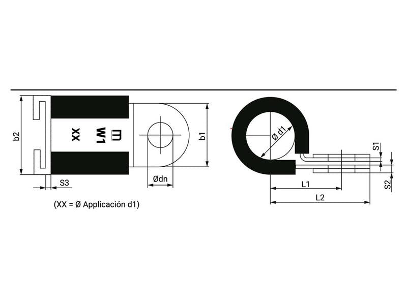 Abracadeira, ID: Ø24mm (S.54580)