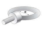 Parafuso, M8x13mm, Ø20mm (DIN 580) (S.54752)