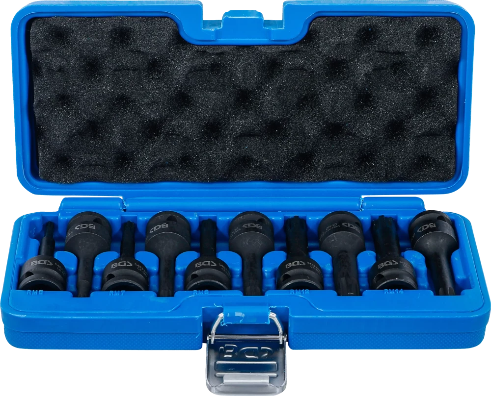 Conjunto de Encaixes de Impacto RIBE | 1/2" | M5 - M14 | 9 peças