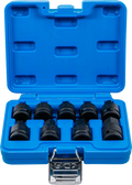 Conjunto de Encaixes de Impacto | Sextavado Interno | 1/2" | 9 peças