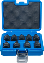 Conjunto de Encaixes de Impacto XZN | 1/2" | M4 - M16 | 9 peças