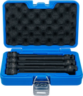 Conjunto de Encaixes de Impacto Extra Longos | Sextavado Interno | 1/2" | 7 peças