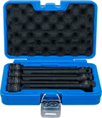 Conjunto de Encaixes de Impacto Extra Longos | Sextavado Interno | 1/2" | 7 peças