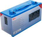 Conjunto de encaixes para chave de caixa de impacto sextavado, profundos | Entrada de quadrado interno de 25 mm (1") | 27 - 50 mm | 8 peças
