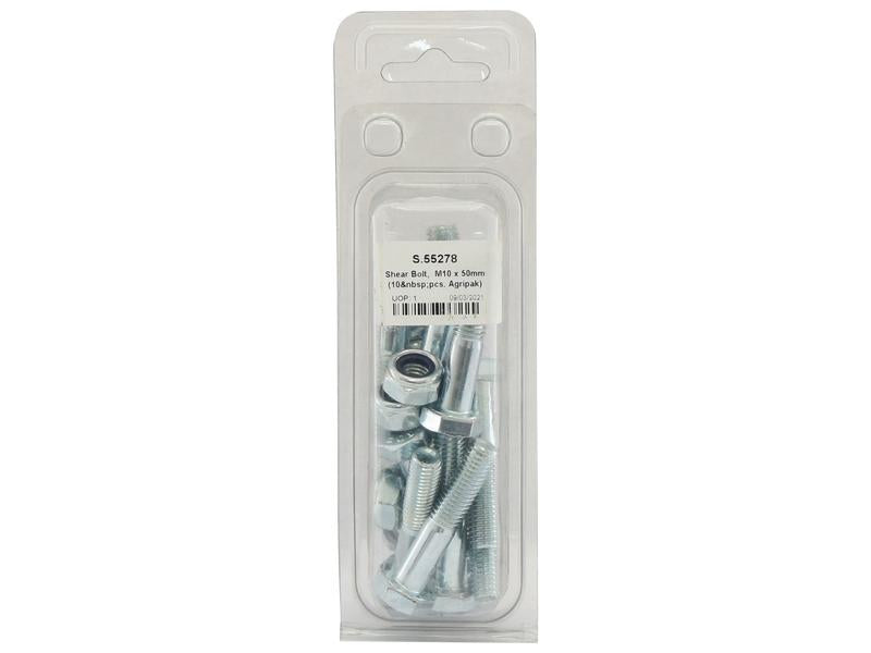 Fusivel, M10x50mm (10 un. Agripak) (S.55278)