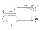 Pino do taipal 1/2'' Long (S.55937)