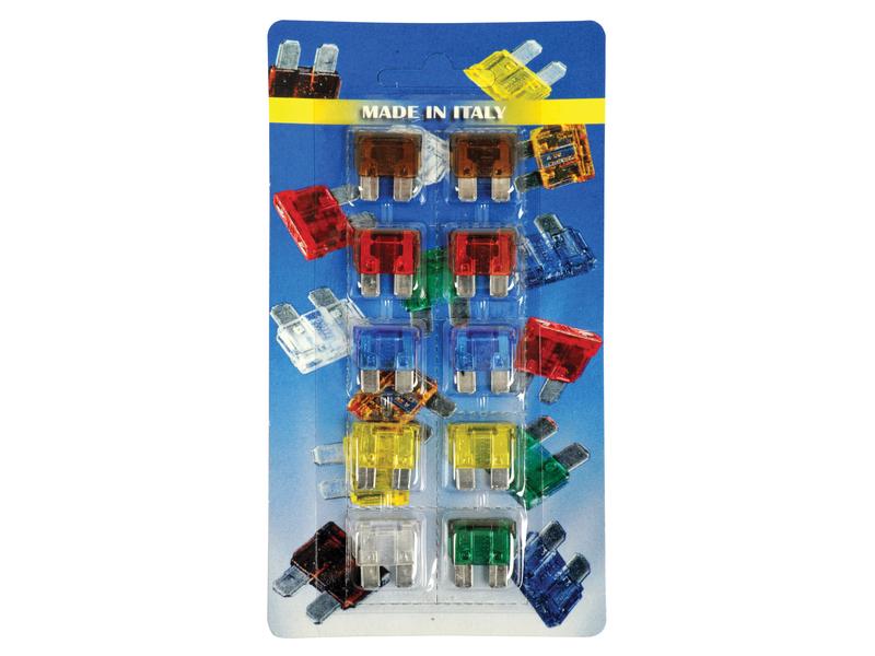 Fusivel tipo placa (7.5-30A) 10 un. (S.55996)