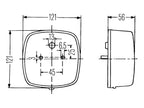 Farolim Traseiro 12V, Esq./Dt. (S.56089)