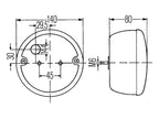 Farolim Traseiro 12V, Esq./Dt. (S.56091)