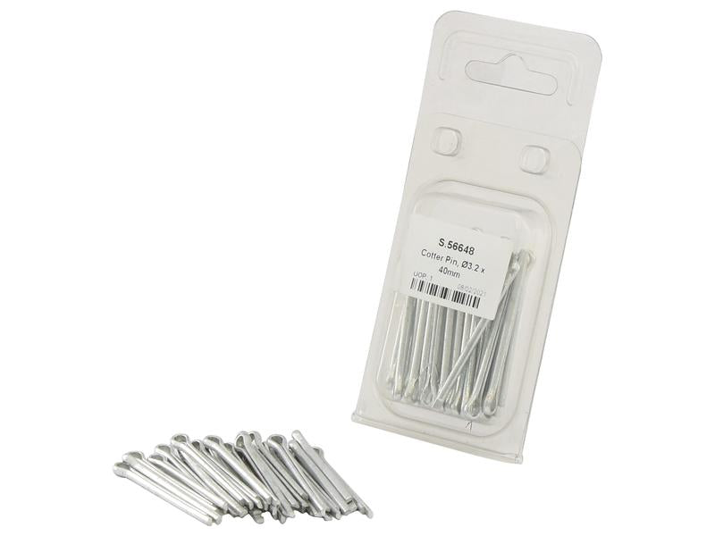 Agripak 25 un. troço 3.2 x 40mm (S.56648)