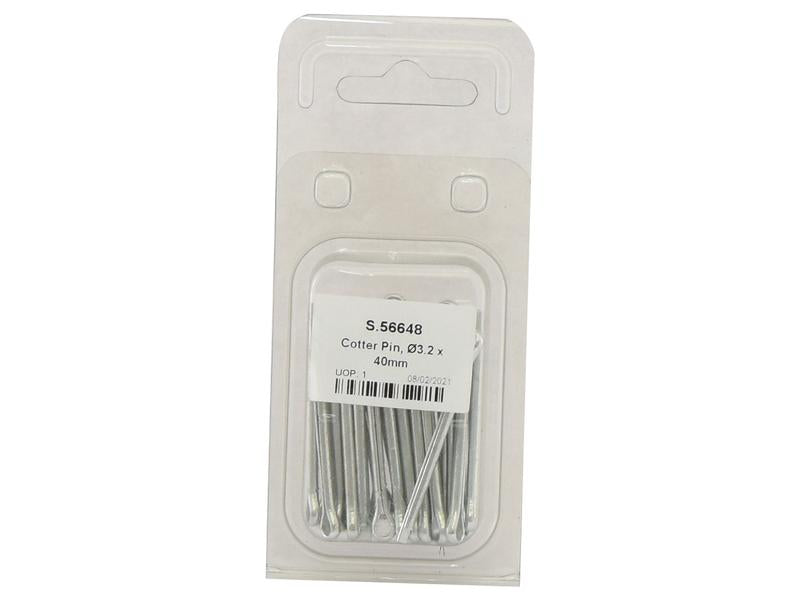 Agripak 25 un. troço 3.2 x 40mm (S.56648)