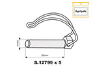 Agripak 5 un. Cavilha 10mm x 60mm (S.56683)