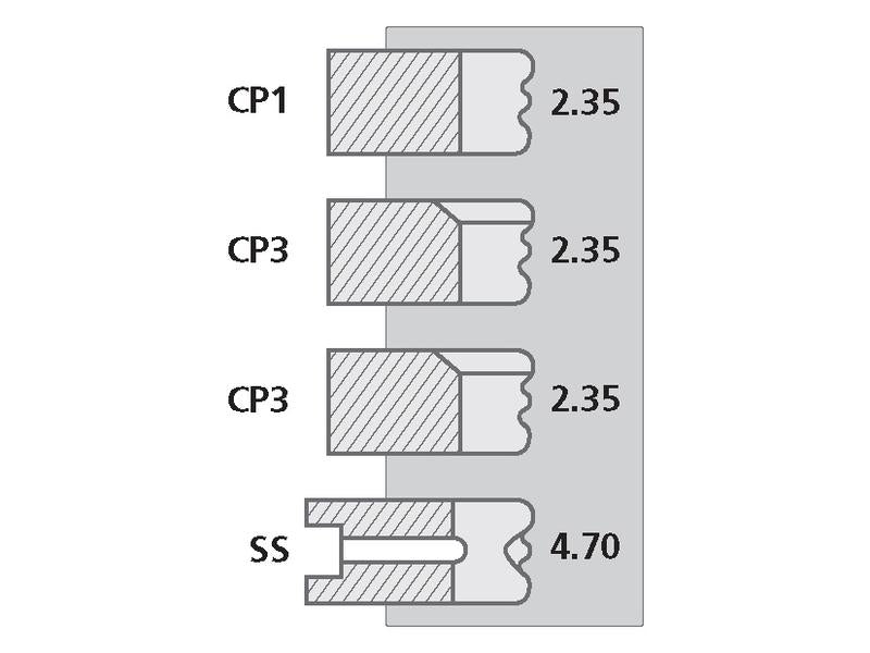 Jogo segmentos Standard (S.56850)