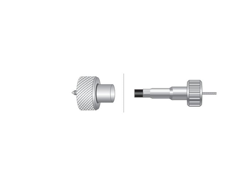 Bicha Conta horas - Comp: 889mm, Comprimento externo do cabo: 834mm. (S.57421)