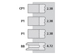 Jogo segmentos +0.020'' (0.50mm) (S.57509)