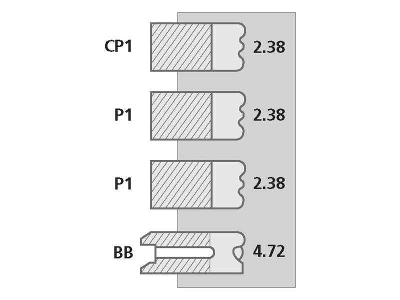 Jogo segmentos +0.020'' (0.50mm) (S.57509)