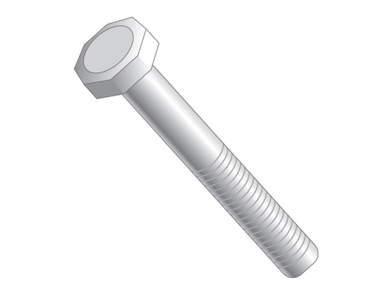 Parafuso de ajuste métrico, M6x30mm (DIN 933) Resistência à tração: 8.8. (S.5757)