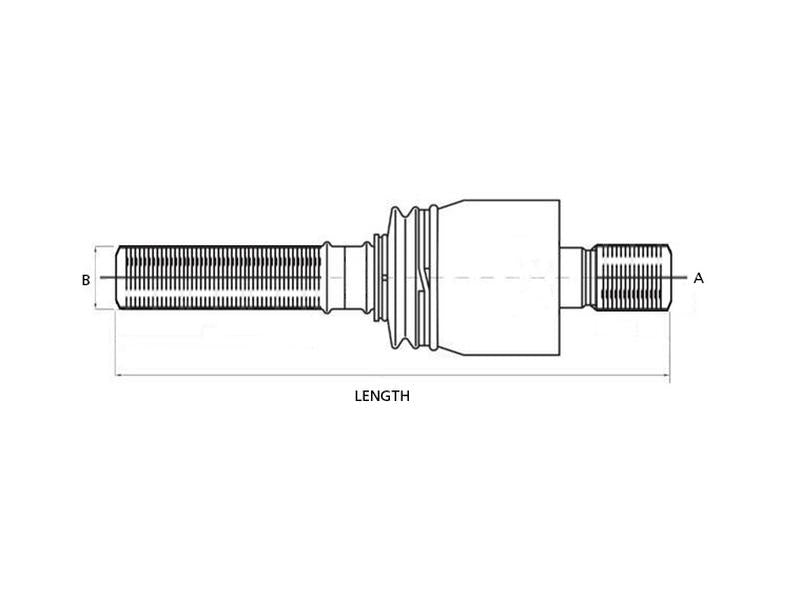Ponteira, Comp: 240mm (S.58741)
