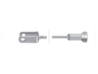 Cabo acelerador - Comp: 608mm, Comprimento externo do cabo: 508mm. (S.58770)