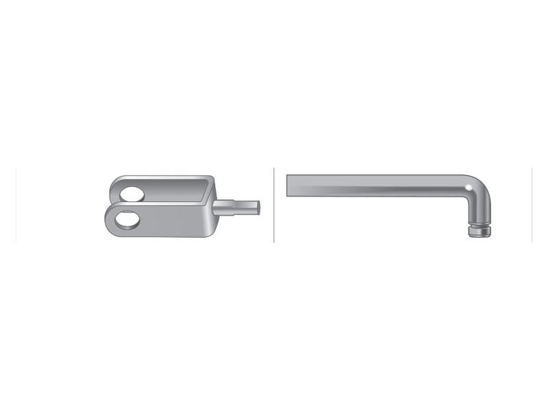 Cabo acelerador - Comp: 1475mm, Comprimento externo do cabo: 1195mm. (S.58771)