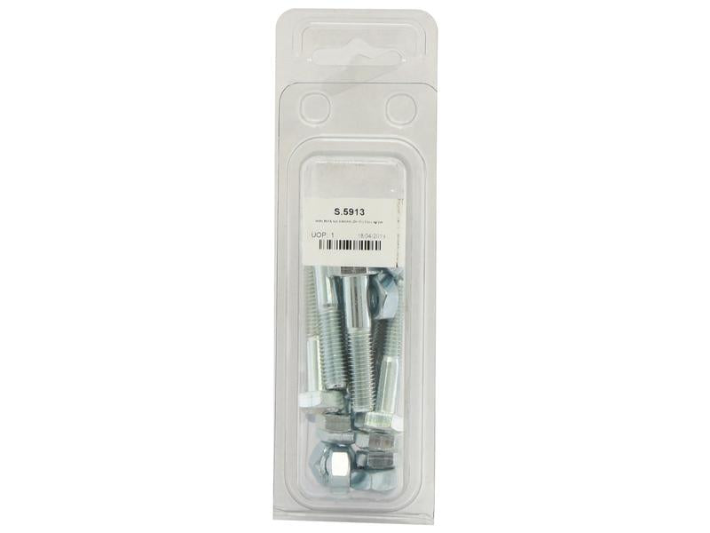 Agripak 10 un. Parafuso métrico, M10x50mm (S.5913)