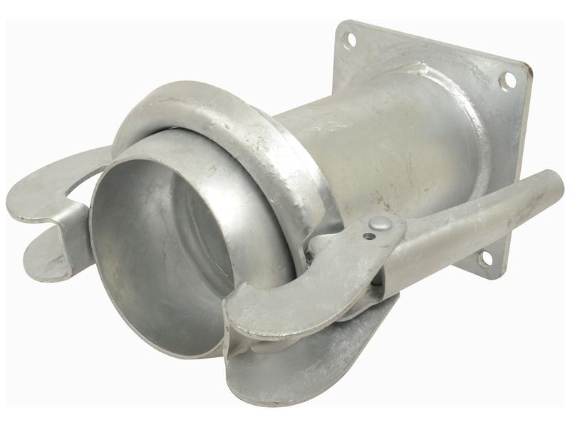 Acoplamento com brida - Longo - Macho 4'' (108mm) x 4'' (100mm) (galvanizado) (S.59435)