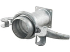 Acoplamento com brida - Longo - Macho 6'' (159mm) x 6'' (150mm) (galvanizado) (S.59437)