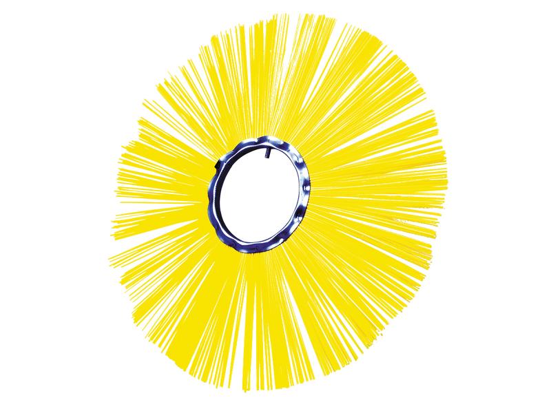 Escovas - 508mm x 127mm plano, Material - Poly (S.59770)