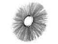 Escovas - 610mm x 178mm plano, Material - telas Aplicavel em: S0081 (S.59778)