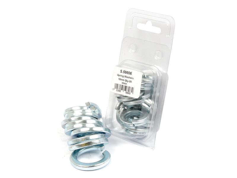 Anilha mola, ID: 24mm (DIN or Standard No. DIN 127A) 10 un. Agripak (S.59809)