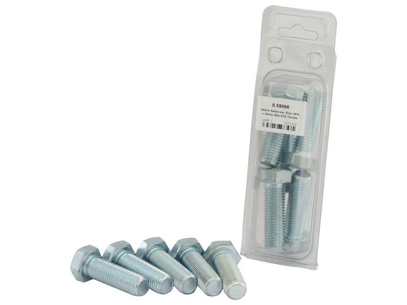 Agripak 5 un. Parafuso de ajuste métrico M16x50mm (S.59866)