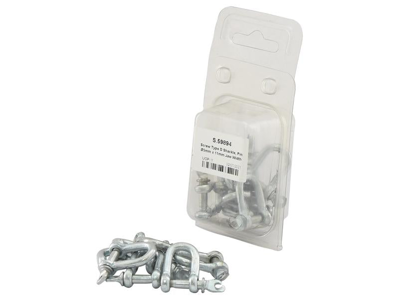 Agripak 3 un. Manilha Cavilha Ø5x11mm (S.59894)