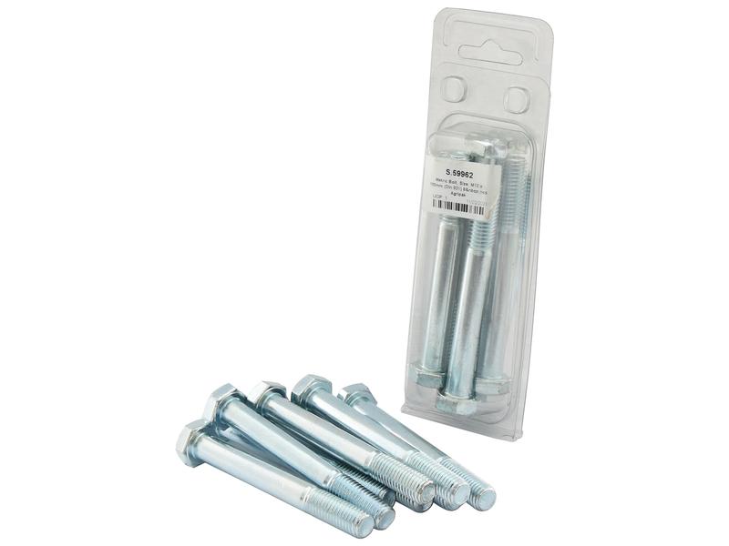 Agripak 8 un. Parafuso métrico, M12x100mm (S.59962)