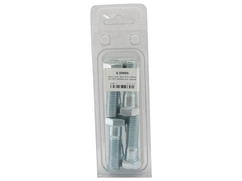 Agripak 8 un. Parafuso métrico, M14x50mm (S.59965)