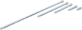 Conjunto de extensões basculantes | 10 mm (3/8") | 5 peças