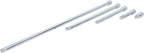 Conjunto de extensões basculantes | 10 mm (3/8") | 5 peças