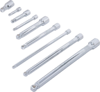 Conjunto de extensões basculantes | 6,3 mm (1/4") / 10 mm (3/8") / 12,5 mm (1/2") | 9 peças